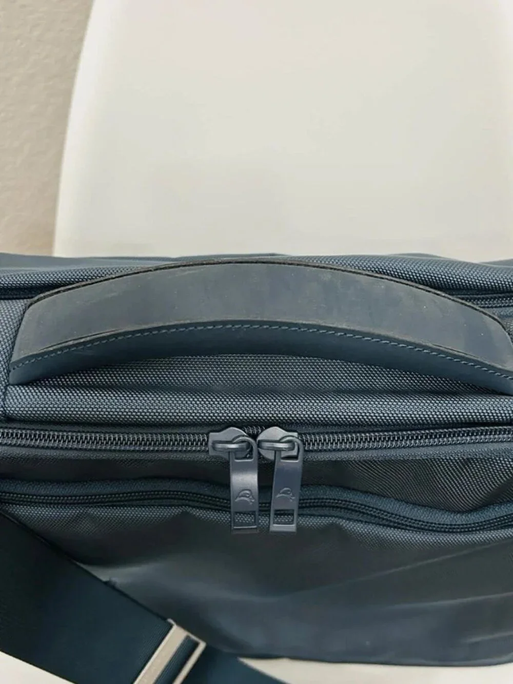 Mandarin Duck Unisex Blue Nylon Laptop Bag Briefcase & Sleeve 015